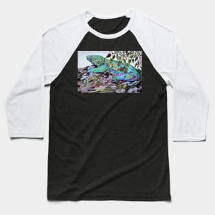 Caledonia Lizard Baseball T-Shirt